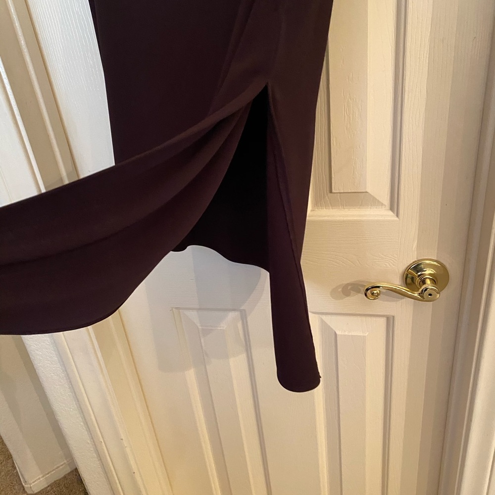 Kenneth Cole purple skirt size large - Picture 3 of 5